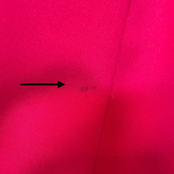 Vintage “Black Tie” Oleg Cassini 3 piece Red Satin Formal Suit - Size 6 - Picture 15 of 15